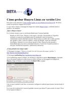 Huayra Linux ARGENTINO  en versión Live Huayra__Cmo_probarlo__en_Linux
