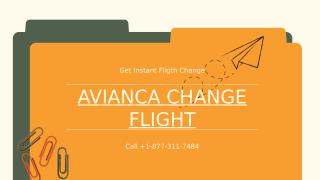 Avianca change flight.pptx