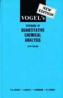 Textbook of Quantitative Chemical Analysis - Vogel's.pdf
