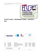 ILF-EL-SPC-0815-000 0.4kV System-Distribution Panels-Specification.pdf