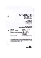 Piper PA-28-181 Archer III POH Part I.pdf