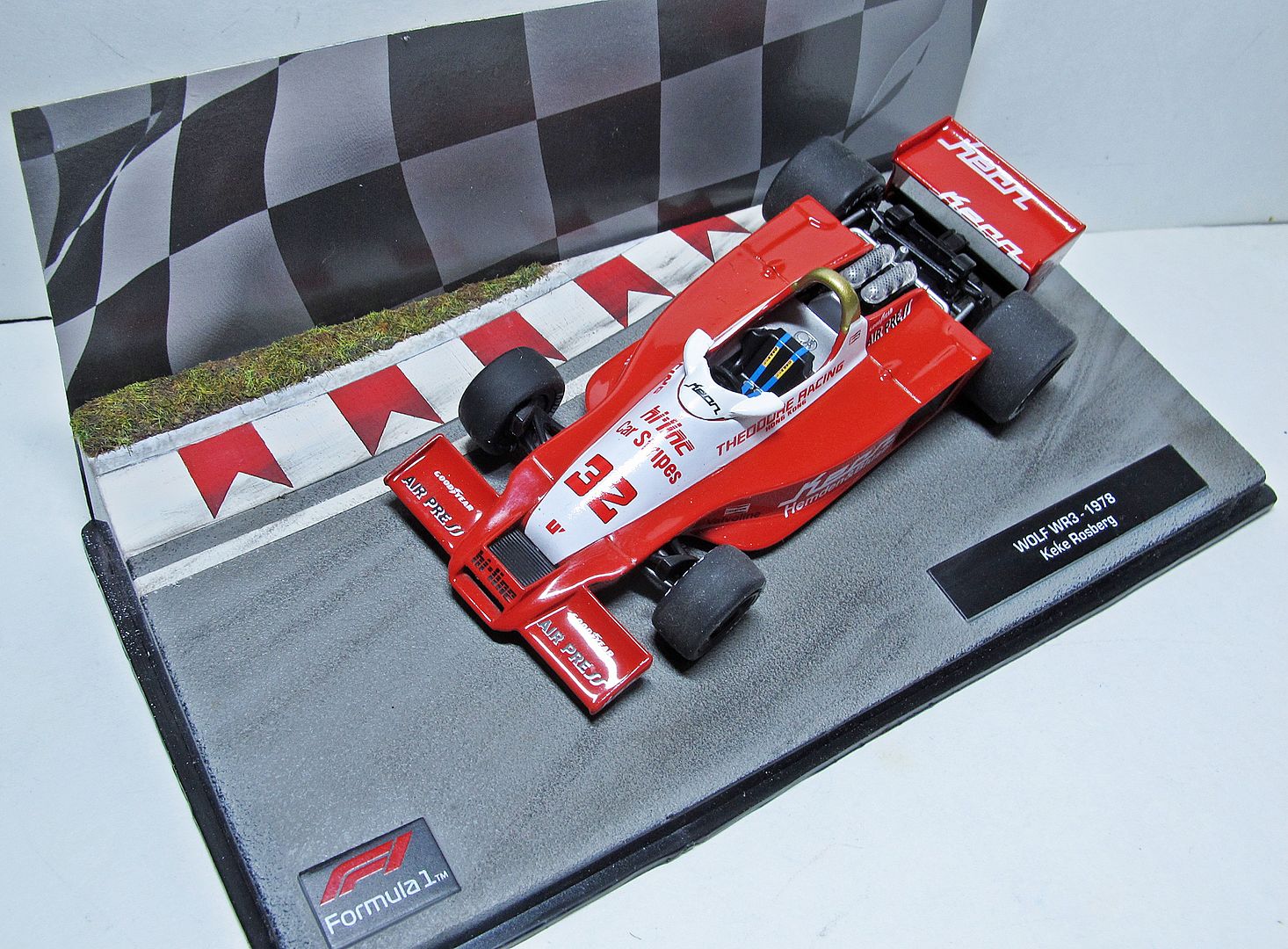 Formula 1 №81 WOLF WR 3 Кеке Росберг (1978)
